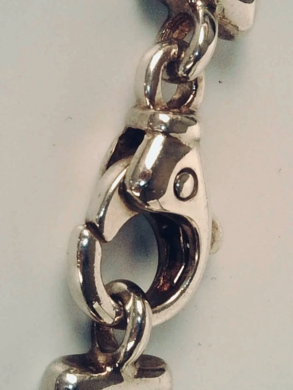 Tiffany & Co. Gold-Tone Braided Chain Necklace with T Accent Bars - Picture 6 of 11